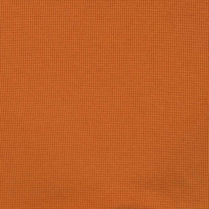 Tissu Jersey Gaufré Cognac 
