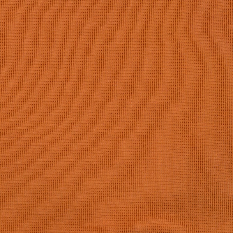 Tissu Jersey Gaufré Cognac 