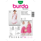 Patron Burda Kids 9702 Robe et Veste 86/110