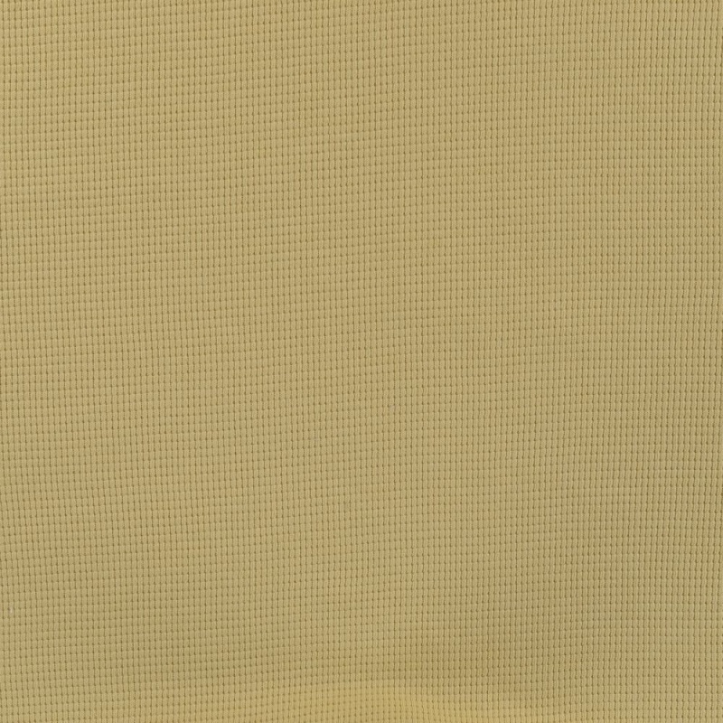 Tissu Jersey Gaufré Jaune Clair 