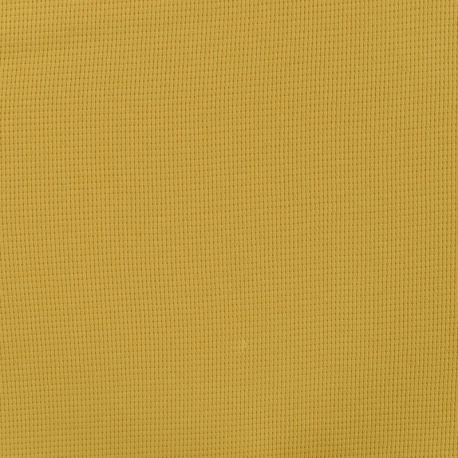 Tissu Jersey Gaufré Jaune 