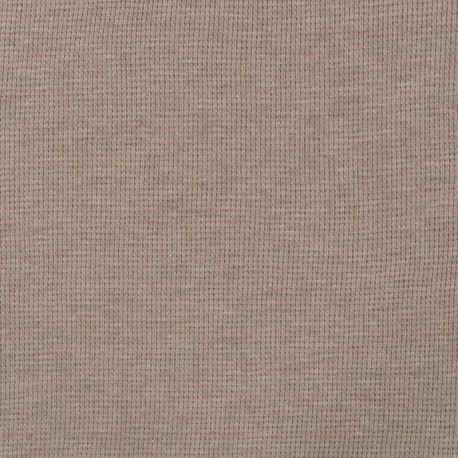 Tissu Jersey Gaufré Beige Chine 