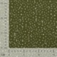 Tissu Jersey Coton Pois Vert Army