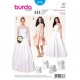 Patron Burda Style 6776 Robe de Mariée et Robe de Soirée 34/44