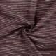 Tissu Jersey Coton Rayures Mauve 