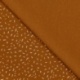 Tissu Jersey Coton Confetti Caramel 