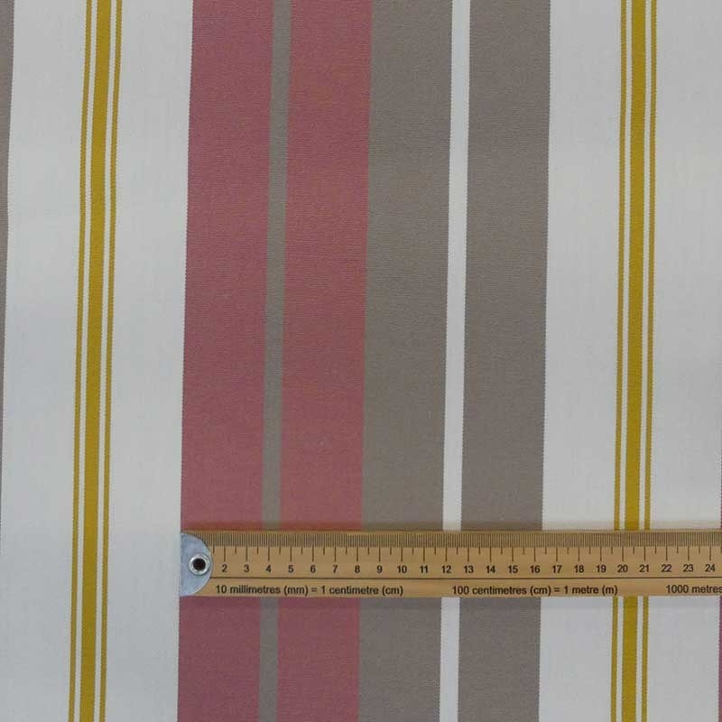 Toile Sunny Dralon Teflon Bonifacio Rosa - Tissus des Ursules