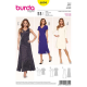 Patron Burda Style 6894 Robe 36/46