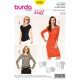 Patron Burda Style 6910 Tshirt et Robe 34/46