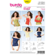 Patron Burda Style 6925 Tshirt et Bolero 32/46