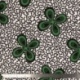 Tissu Wax Imprimé Vert Noir 