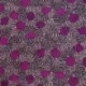 Tissu Wax Imprimé Rose Violet 