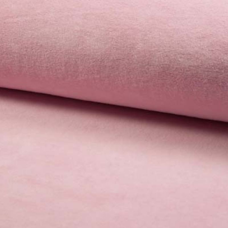 Tissu Bambounette Rose Layette 