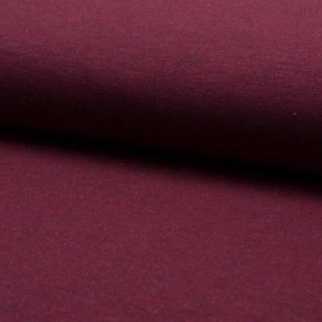 Tissu Jogging Bordeaux