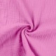 Tissu Double Gaze Uni Fuchsia 