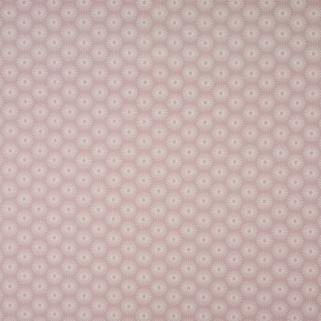 Tissu Popeline Imprimé Parapluie Rose