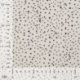 Tissu Jersey Confetti Noir Fond Ecru