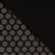 Tissu Jersey Umbrella Blanc sur Fond Noir