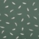 Tissu Jersey Plumes Fond Menthe