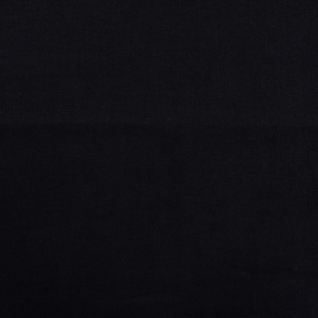 Tissu Lin Uni Fabrizio Noir