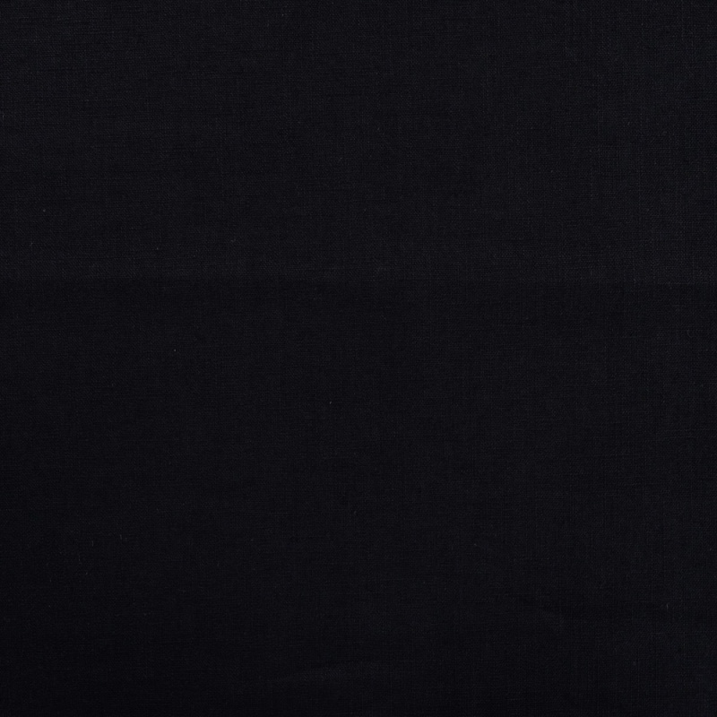 Tissu Lin Uni Fabrizio Noir