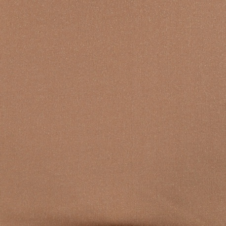 Tissu Jersey Paillettes Caramel