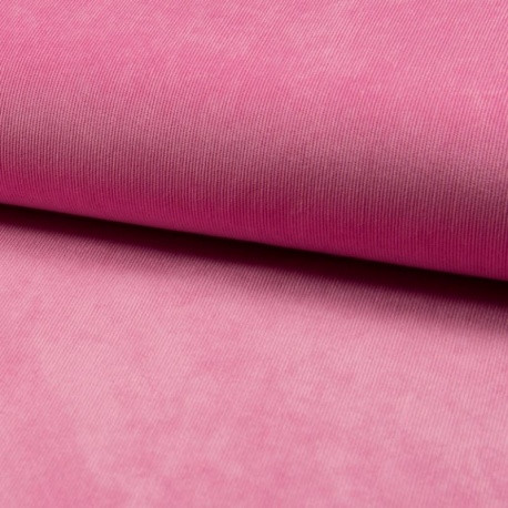 Tissu Veloutine Uni Fuchsia