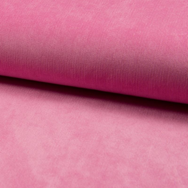 Tissu Veloutine Uni Fuchsia