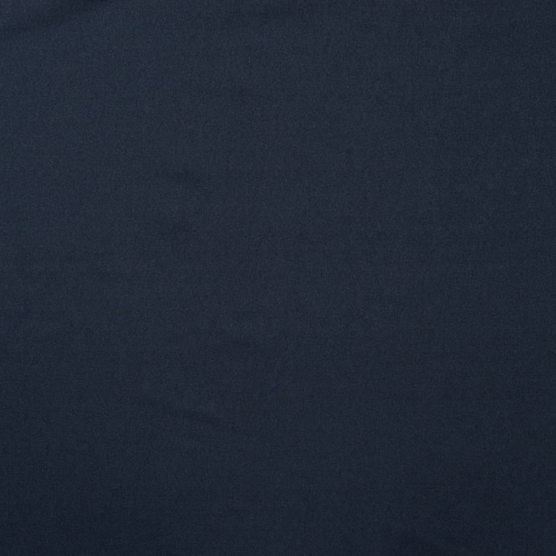 Tissu Crepe Uni Navy