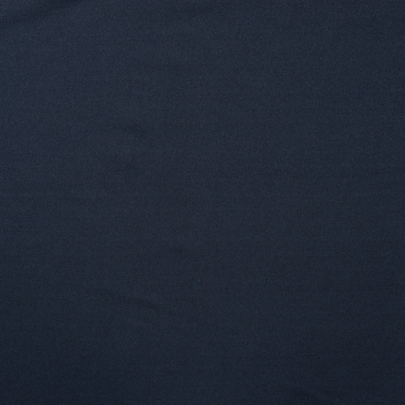 Tissu Crepe Uni Navy