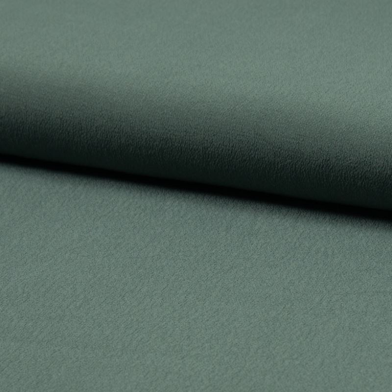 Tissu Crepe Viscose Uni Vert 