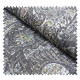 Tissu Tricot Motif Cashmire Gris Or