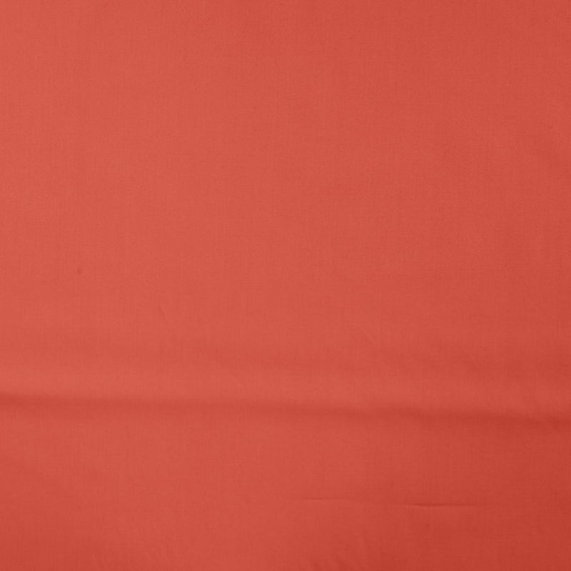 Tissu Popeline Coton Paper Touch Orange