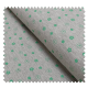 Tissu Jersey Fleurs Vertes