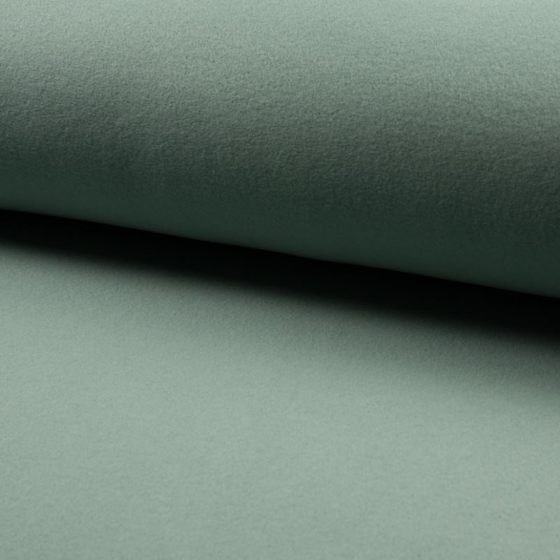 Tissu Polaire Bio Uni Celadon