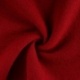 Tissu Laine Bouillie Unie Rouge