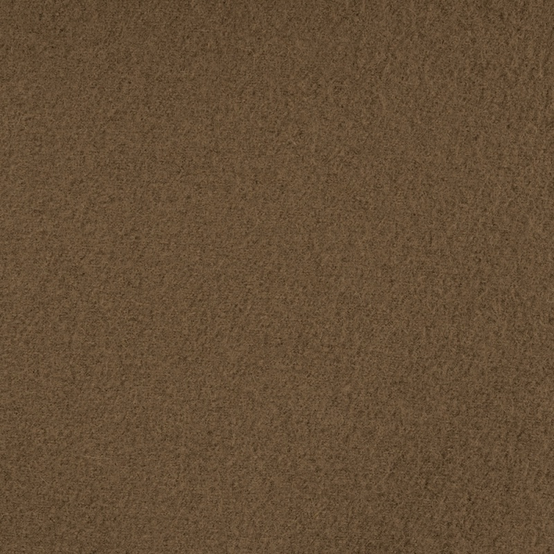 Tissu Laine Bouillie Unie Taupe Clair