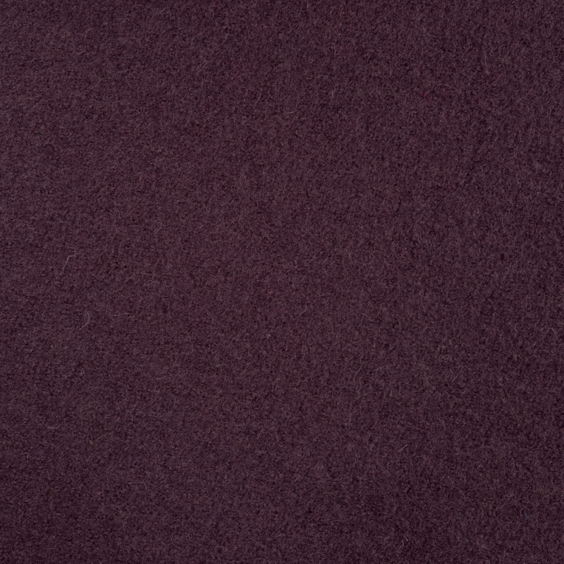 Tissu Laine Bouillie Unie Mauve