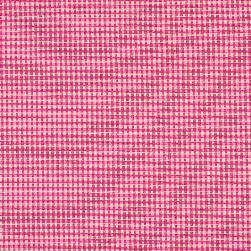 Tissu Petit Vichy 2mm Fuchsia