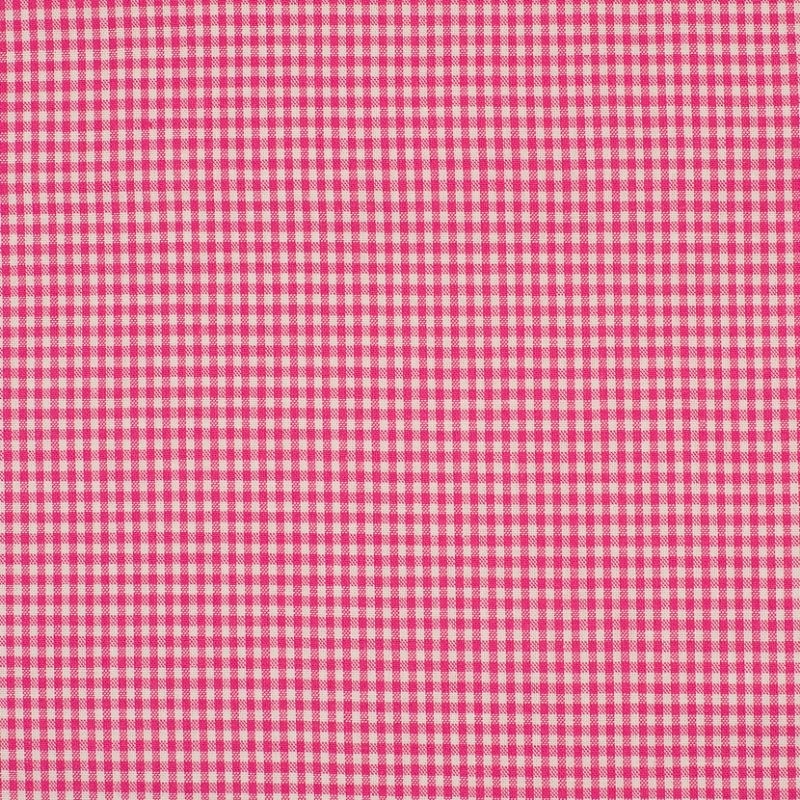 Tissu Petit Vichy 2mm Fuchsia