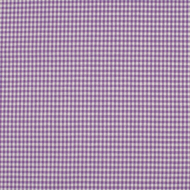 Tissu Petit Vichy 2mm Lilas 