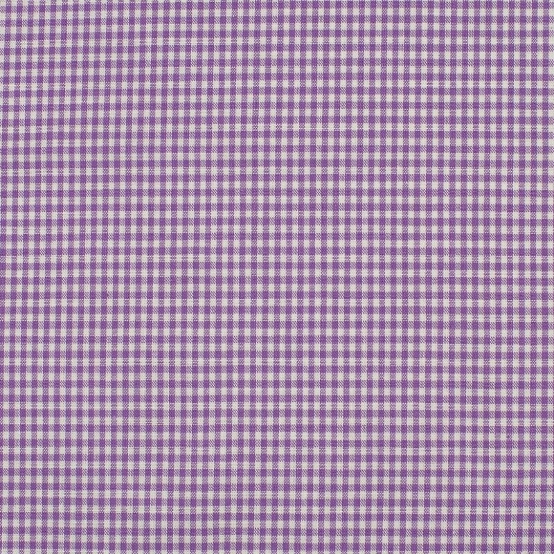 Tissu Petit Vichy 2mm Lilas 