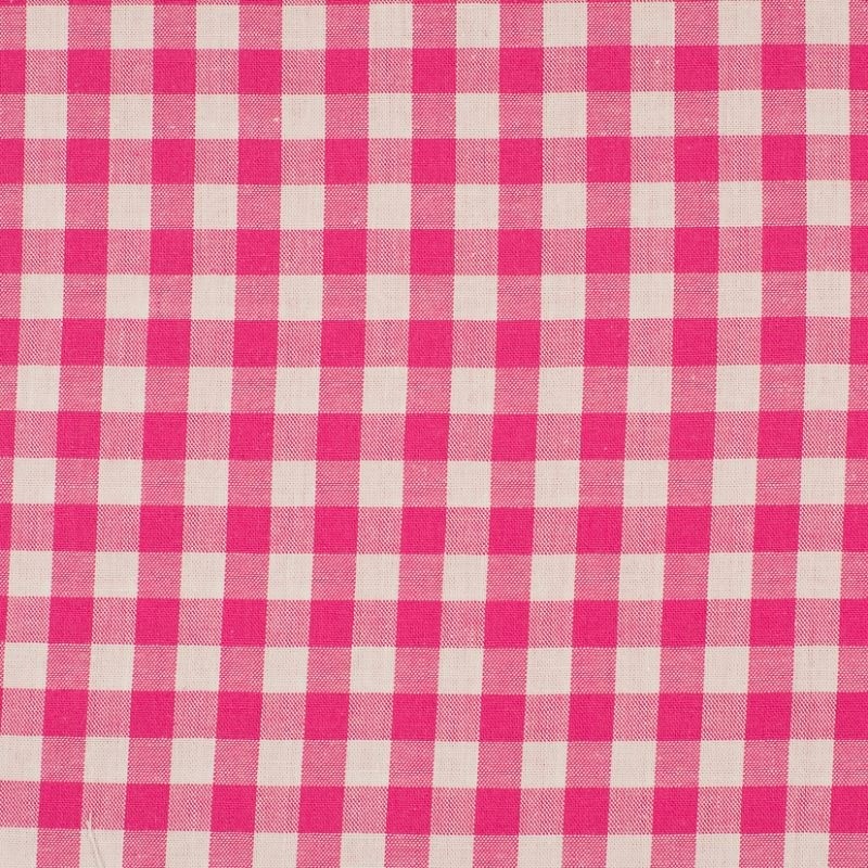 Tissu Grand Vichy 10mm Fuchsia