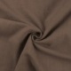 Tissu Lin Lavé Uni Marron
