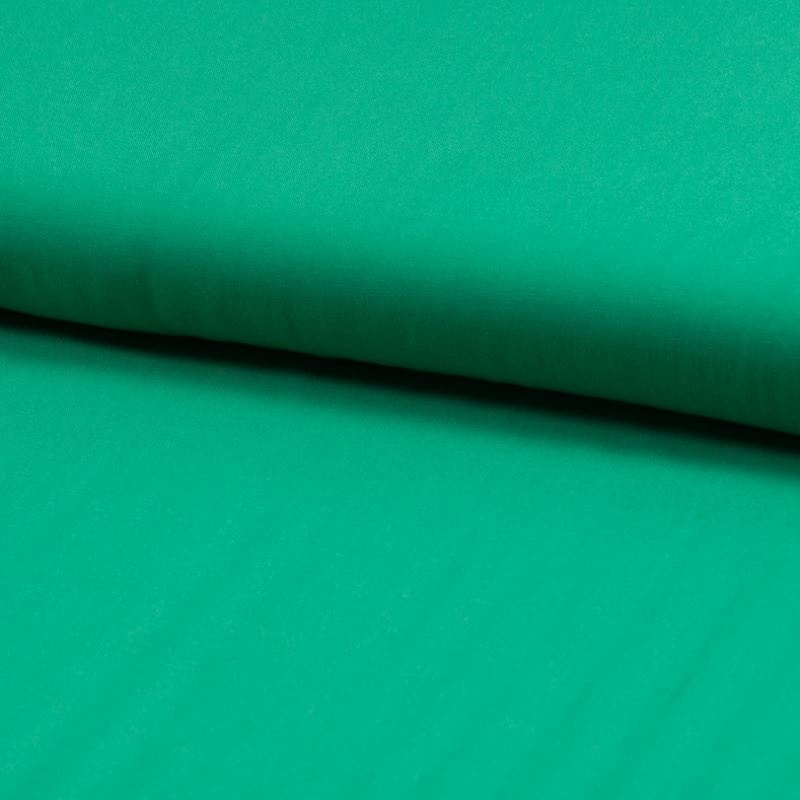 Tissu Viscose Uni Emeraude 