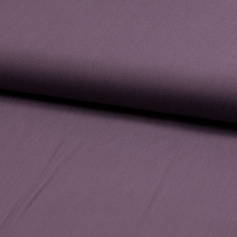 Tissu Viscose Uni Mauve