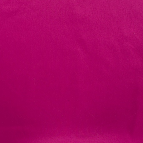 Tissu Coton Satin Fuchsia 