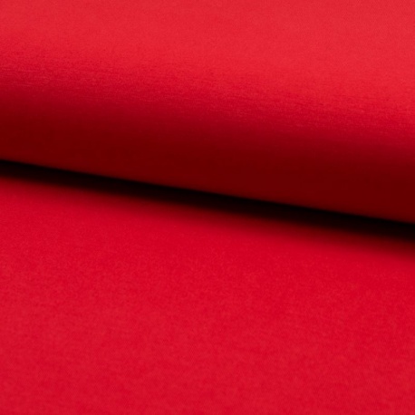 Tissu Maille Viscose De Bambou Rouge