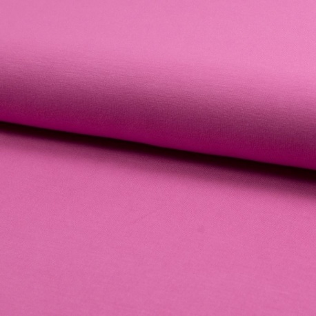 Tissu Maille Viscose De Bambou Fuchsia