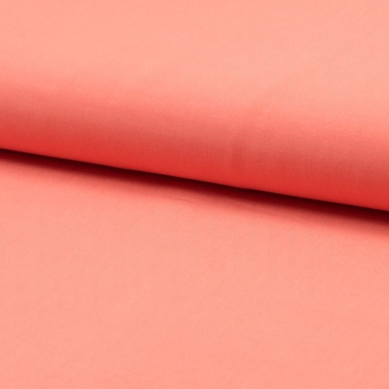 Tissu Viscose Uni Corail